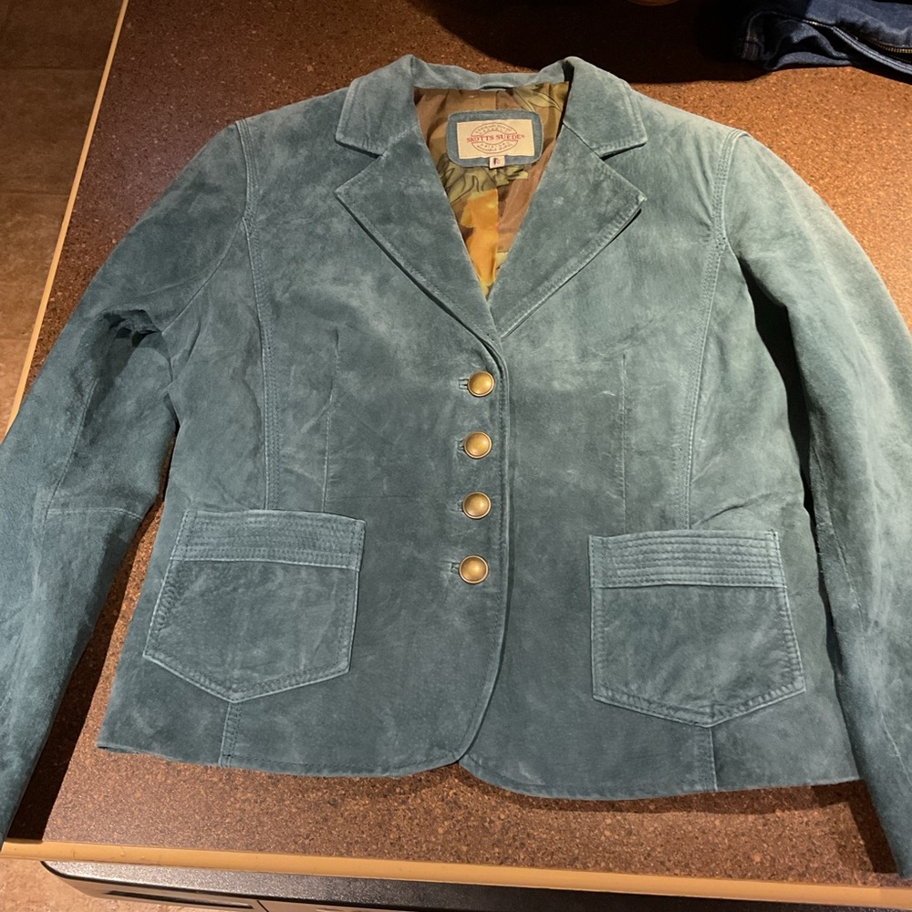 SKOTTS SUEDE blazer/jacket